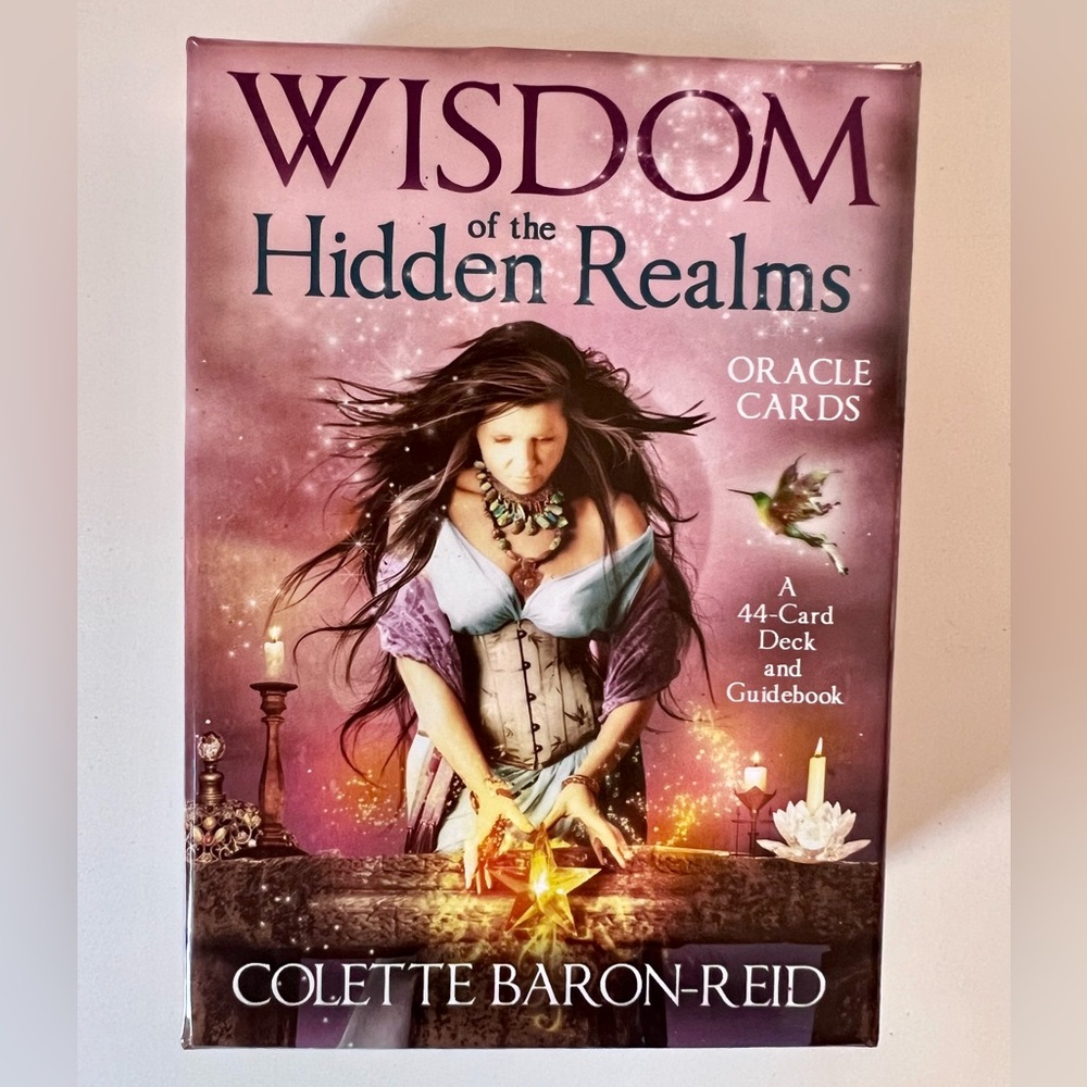 Wisdom of the Hidden Realms Oracle Cards •Colette Baron‑Reid •44Cards +Guidebook